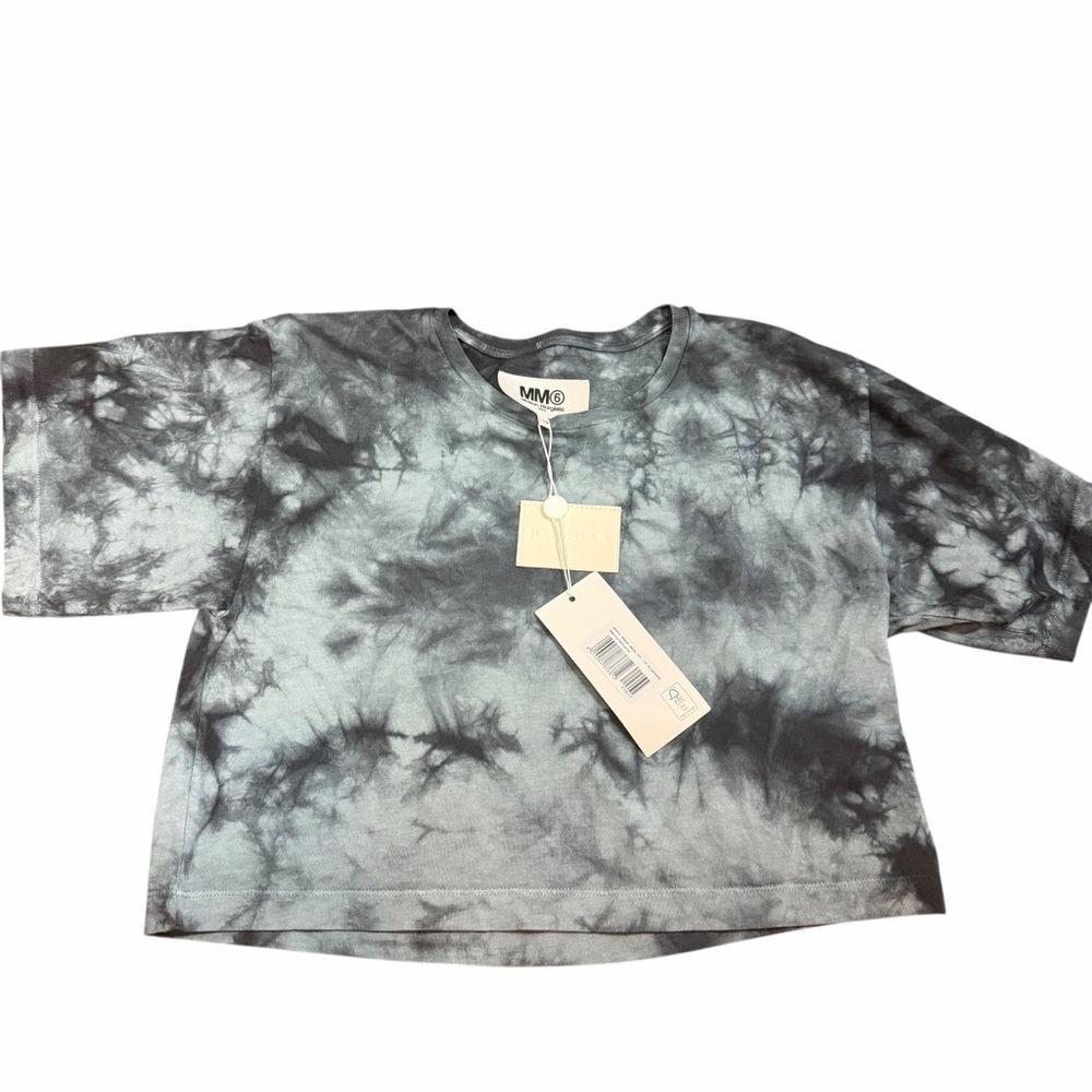 Maison Margiela Charcoal Tie-Dye Top - Picture 5 of 7